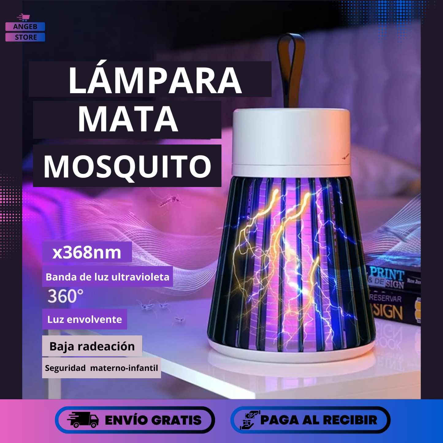 LÁMPARA PARA MOSQUITO